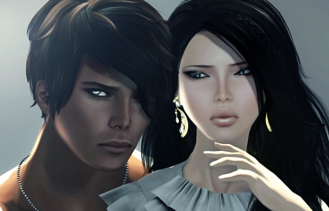 Обои картинки фото 3д, графика, romance, мужчина, женщина