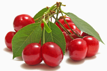 Картинка еда вишня черешня вишни