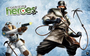 Картинка battlefield heroes видео игры солдаты оружие