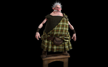 Картинка храбрая сердцем мультфильмы brave старик темный фон