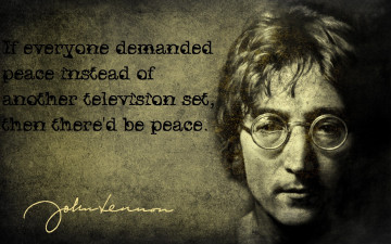 Картинка john lennon музыка битлз композитор музыкант поэт