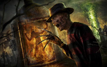 Картинка mortal kombat видео игры 2011 freddy krueger