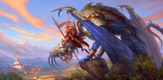 Обои картинки фото rune, age, видео, игры, дракон