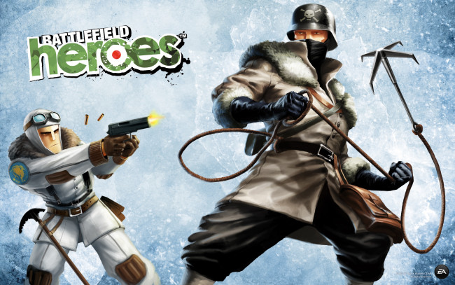 Обои картинки фото battlefield, heroes, видео, игры, солдаты, оружие