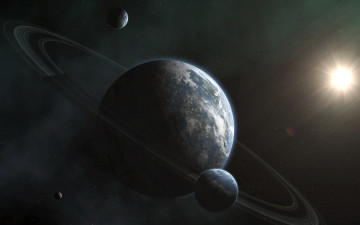 Картинка космос арт планеты