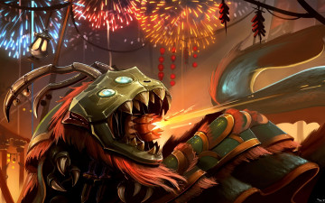 Картинка видео игры league of legends клыки фонарь