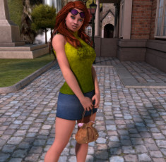 Картинка 3д+графика люди+ people взгляд девушка