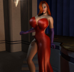 Картинка 3д+графика люди+ people взгляд девушка