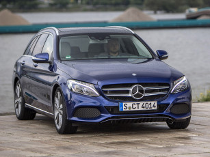 Картинка автомобили mercedes-benz c 250 amg line estate s205 2014г