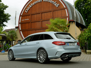 Картинка автомобили mercedes-benz c 250 amg line estate s205 2014г