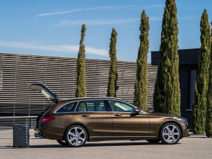 Картинка автомобили mercedes-benz c 300 bluetec hybrid exclusive line estate s205 2014г
