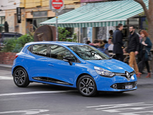 Картинка автомобили renault clio au-spec 2013г синий