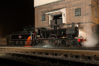 Картинка техника паровозы железная дорога рельсы паровоз