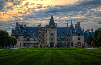 Картинка biltmore+estate+-+asheville +north+carolina города -+здания +дома жилой парк сша комплекс