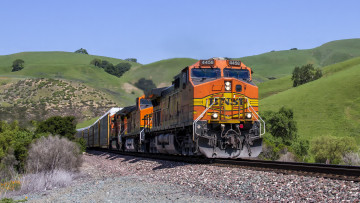 обоя техника, поезда, рельсы, дорога, железная, состав, локомотив