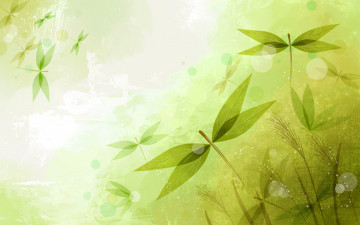 Картинка векторная+графика графика зеленый