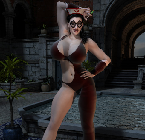 Обои картинки фото 3д графика, люди , people, взгляд, девушка