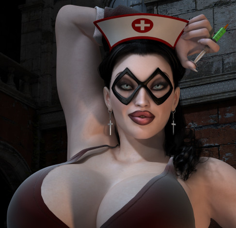 Обои картинки фото 3д графика, портрет , portraits, взгляд, девушка