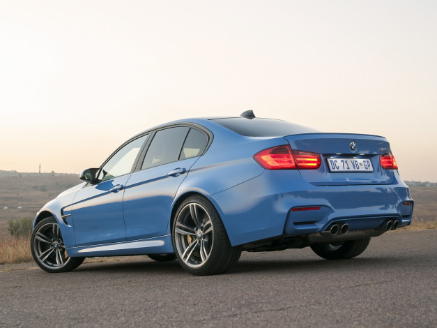Обои картинки фото автомобили, bmw, m3, za-spec, f80, 2014г, синий