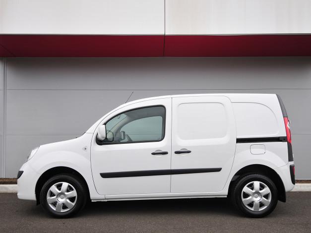 Обои картинки фото автомобили, renault, светлый, au-spec, van, kangoo