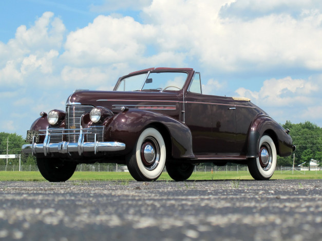 Обои картинки фото oldsmobile 80 convertible, автомобили, классика, oldsmobile