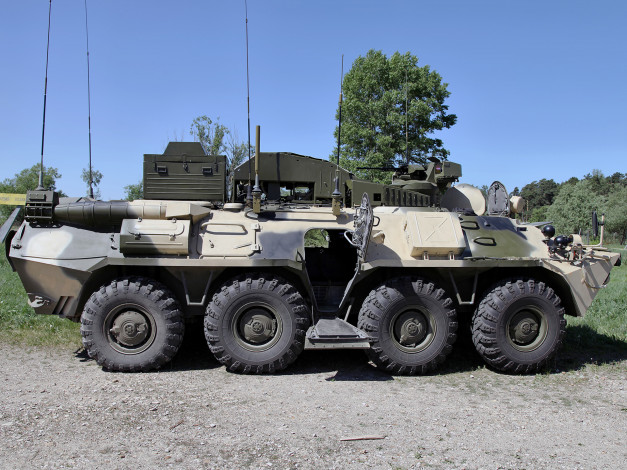 Обои картинки фото техника, военная техника, бпдм, тайфун-м, на, шасси, газ, 59034, бтр, 82, 2013г