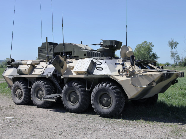 Обои картинки фото техника, военная техника, бпдм, тайфун-м, на, шасси, газ, 59034, бтр, 82, 2013г