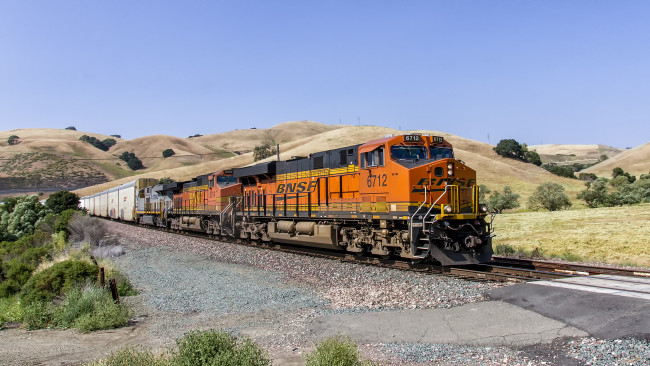 Обои картинки фото техника, поезда, железная, дорога, рельсы, локомотив, состав