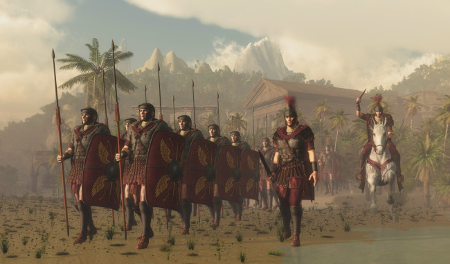 Обои картинки фото 3д графика, армия , military, рымляни, воины