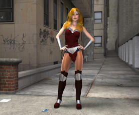 Картинка 3д+графика люди+ people девушка фон взгляд