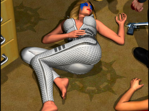 Картинка lordsnot 3д+графика фантазия+ fantasy оружие фон девушка