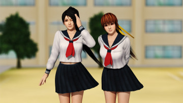 Картинка 3д+графика аниме+ anime фон взгляд девушки