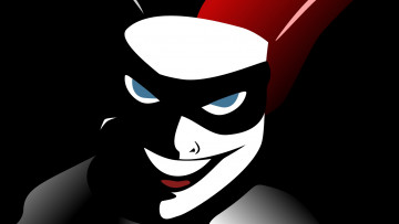 Картинка рисованное комиксы улыбка harley quinn