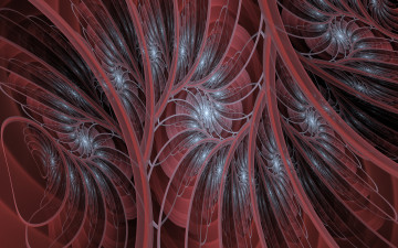 Картинка 3д+графика фракталы+ fractal цвета узор фон