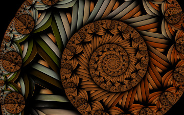 Картинка 3д+графика фракталы+ fractal фон узор цвета