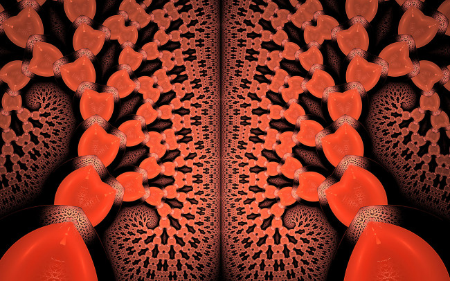Обои картинки фото 3д графика, фракталы , fractal, узор, фон, цвета