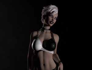 Картинка 3д+графика люди+ people девушка фон взгляд