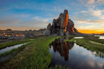 Картинка природа пейзажи небо камни