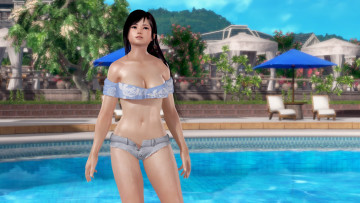 Картинка 3д+графика аниме+ anime фон взгляд девушка