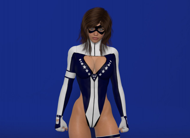 Обои картинки фото 3д графика, люди , people, девушка, взгляд, фон