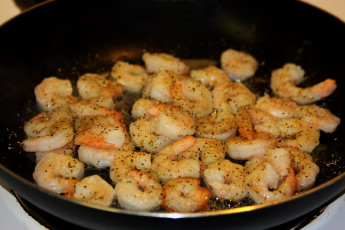 Картинка еда рыбные+блюда +с+морепродуктами креветки