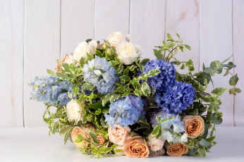 Картинка цветы букеты +композиции разноцветные