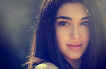 Картинка девушки -unsort+ лица +портреты улыбка лицо настроение волосы