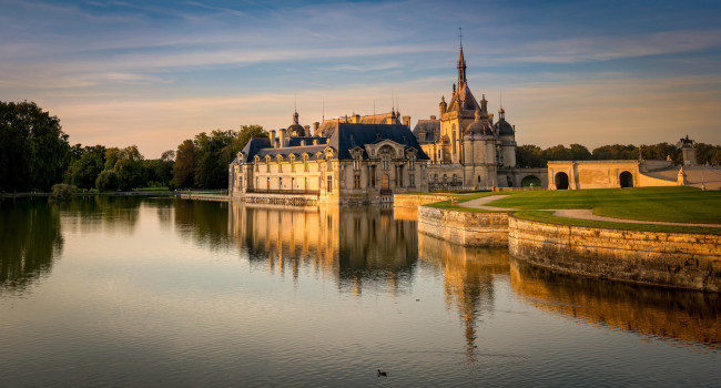 Обои картинки фото chantilly castle, города, замки франции, замок