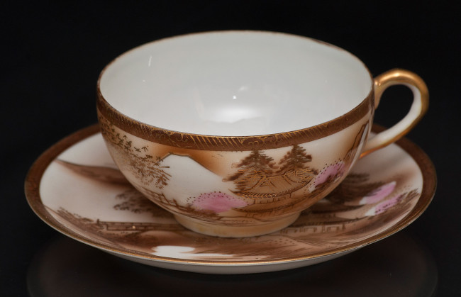 Обои картинки фото разное, посуда,  столовые приборы,  кухонная утварь, блюдце, чашка