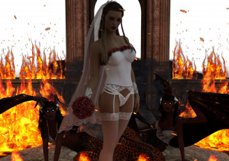 Картинка 3д+графика люди+ people фон взгляд девушка