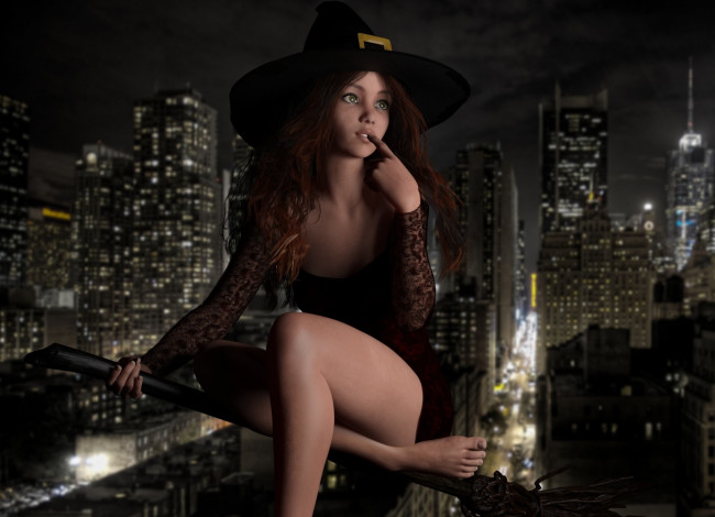 Обои картинки фото 3д графика, праздники , holidays, фон, девушка, взгляд