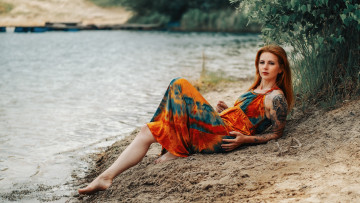 Картинка девушки -+рыжеволосые+и+разноцветные девушка красивая супер секси няша нежная классная модница лапочка мадам