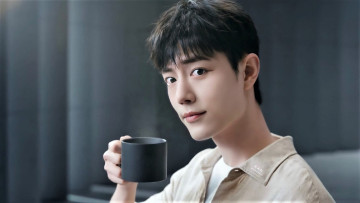 Картинка мужчины xiao+zhan актер лицо чашка