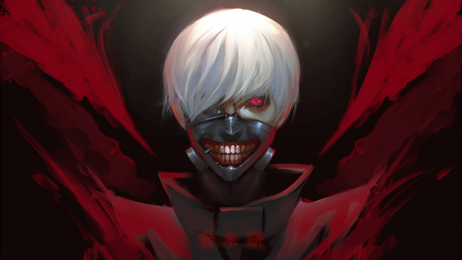 Обои картинки фото аниме, tokyo ghoul, tokyo, ghoul